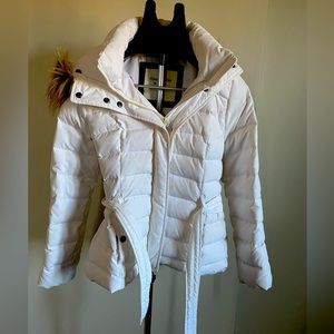 Belted Abercrombie & Fitch Puffer Jacket